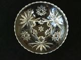 Lot#DA: 4 Assorted pressed glass items