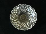 Lot#DA: 4 Assorted pressed glass items