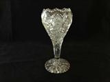 Lot#DA: 6 Molded glass vase