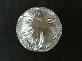 Lot#DA: 8 Pressed glass bowl
