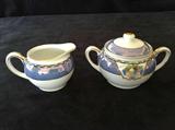 Lot#DA:14 Noritake sugar and creamer