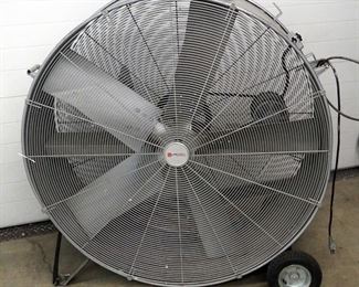 Utilitech 42" High Velocity Electric Shop Fan, Model #HVB-42A, On Pneumatic Tires
