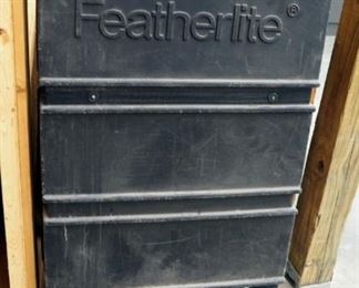 Trade Show Light-Up Display Unit, Interlocking Modular Light Wall, Tool Free Construction, Easy Set Up Includes Shipping Crate For Travel, Complete Set