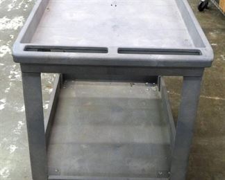 Rubbermaid Rolling Service Cart, 32" x 36" x 22"