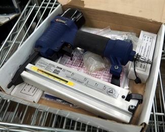 Campbell Hausfeld Pneumatic 2 In 1 Nailer Includes Owners Manual, Nails and Staples