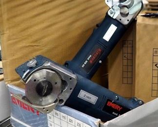 Emery Cordless Rotary Shears Model #EC-360, With Battery Charger, Kingbow Cordless Rotary Shears Model # MB-60, Battery Charger, Blades And 1 Battery