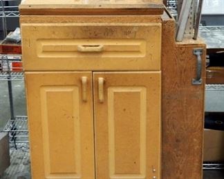 Custom Built Rolling Work Station, 53" x 32" x 20"