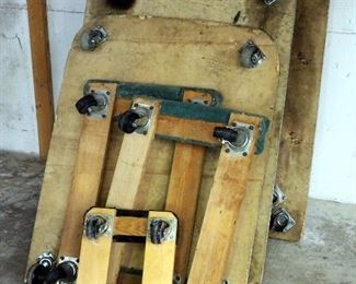 Custom Made Furniture/Floor Dollies, Assorted Sizes, Qty 8