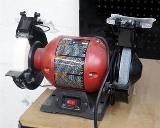 Skil Electric Bench Grinder, Model #3380 Includes Manual And Additional Grinding/Buffing Disks