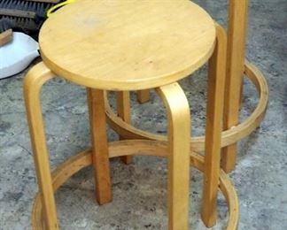 24" Bentwood Counter Stools, Qty 2