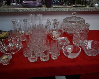 WATERFORD, ORREFORS, RALPH LAUREN, CRYSTAL