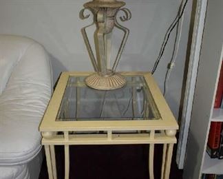 ACCENT TABLE, LAMP