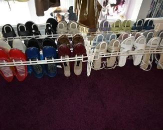 SHOES, SHOE RACKS