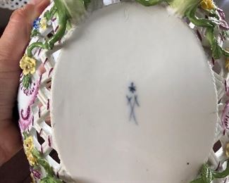 Marconi Period 19th Century Meissen