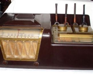 SMOKETTE PIPE TOBACCO HUMIDOR CIGAR RADIO