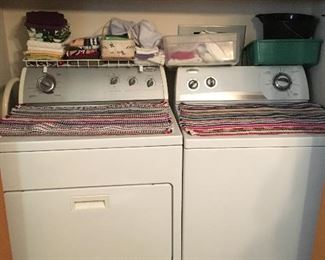 Whirlpool washer and dryer