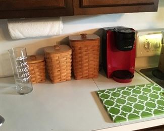 Longaberger canister set