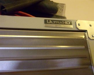 Seville Classics UltraHD Full Door Storage Cabinet with lock and key