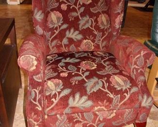 Lane upholstered recliners (2).