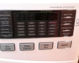 LG TrueBalance Direct Drive Front Load Washer and LG Dryer True Steam Sensor Drive 2 years old like new gently used!