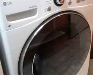 LG TrueBalance Direct Drive Front Load Washer and LG Dryer True Steam Sensor Drive 2 years old like new gently used!