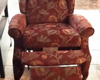 Lane upholstered recliners (2).