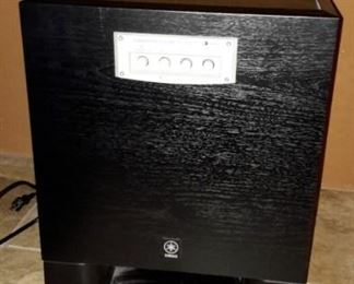 Yamaha subwoofer.