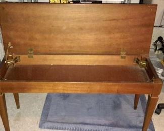 Very pretty piano bench.