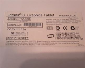 Wacom tablet