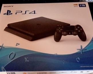 PS4 with box.
