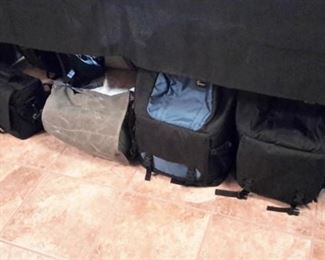 Photography bags.