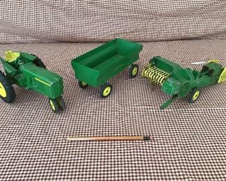 John Deere metal all three will go together
