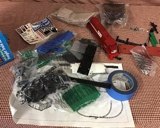 Appears everything there was apparently started to put together trains are plastic
