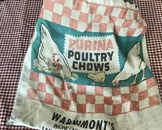 Very hard to find Purinia advertising clothes pin bag some wear tare on back rim