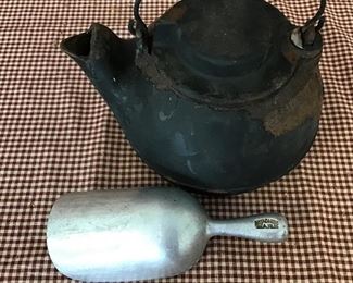 Wagner ware both pieces