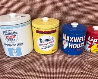 Vintage canister set