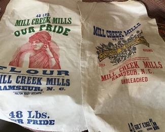 Local flour sacks