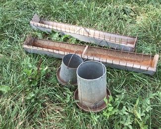 Chicken feeders