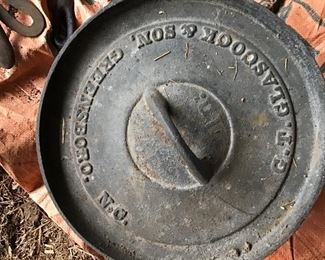 Cast iron lid