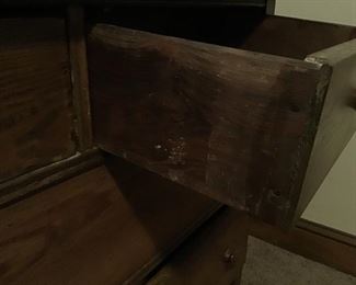 Drawer of pine piece