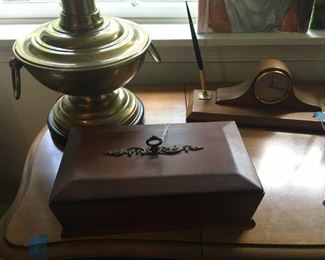 Box and Desk Clock