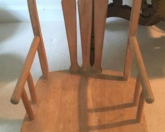 Child's Handmade Wooden Chair