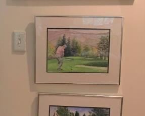 Golf Artwork by Mareneck