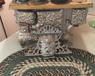 Miniature Metal Stove