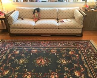 Sofa and Area Rug