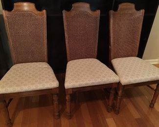 3 extra dining chairs