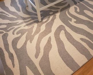 Animal print carpet