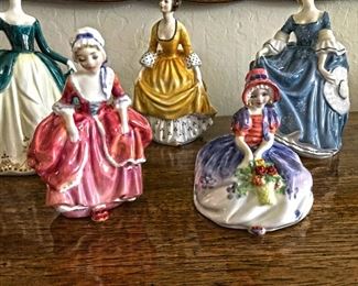 Royal Doulton "Goody Two Shoes" @ $25. Royal Doulton "Monica" @ $30.
