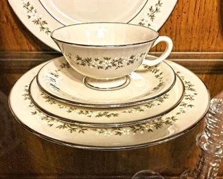 Lenox. Brookdale pattern. 106 pieces. 12-serving. All pieces avaialble. Like new. $500