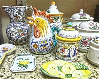Italian and portugese porcelain